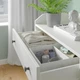 Комод ІКЕА HAUGA 138x46x84 см Білий (00581536) - изображение 8