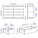 Комод ІКЕА NORDLI 160х99 см (s29239505) - зображення 5