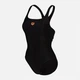 Купальник Женский закрытый Arena SOLID CONTROL PRO BACK B Черный 36 (005910-500) - изображение 7