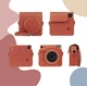 Набор с фотокамерой мгновенной печати Fujifilm INSTAX Square SQ1 EX D Orange / картридж (10 фото) / альбом (80 фото) / чехол / ремешок / фотоаппарат INSTAX SQ1 - изображение 10