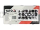 Уплотнительные кольца внешние и внутренние YATO:YT-06882; Ø= 6- 20 мм, наб. 225 шт. - изображение 2
