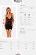 Сорочка та стрінги Obsessive Maderris chemise Чорний XS/S (62104) - зображення 7