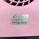 Вытяжка для маникюра BUCOS CYCLONE V1 с НЕРА-фильтром 100 ВТ розовая - изображение 3