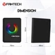 Компьютерная акустика колонка для пк Fantech GS203 Beat 6W, AUX, USB, LED RGB подсветка Black - изображение 11