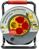 Удлинитель на катушке PowerPlant 25 м, 3x2.5мм2, 16A, 4 розетки, 100% медь (JY-20022/25) (EX610525) - изображение 2