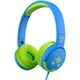Дитячі навушники XO EP47 Kids Study Blue-Green - зображення 1