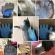 Рукавички для тварин вичісування вовни True Touch Pet Brush Gloves інструменти для грумінгу Антишерсть - зображення 6