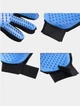 Рукавички для тварин вичісування вовни True Touch Pet Brush Gloves інструменти для грумінгу Антишерсть - зображення 7