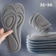Устілки антибактеріальні з ефектом пам'яті Memory Insoles Gray Розмір 35-36 - изображение 1