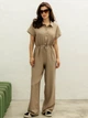 Комбинезон женский Seventeen 2059.5376 2XL-3XL Бежевый (Sev2000000180441) - изображение 1