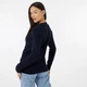Кофта Jack Wills Tinsbury Merino Wool Cable Knitted Jumper Navy, M (46) (11758988) - изображение 2