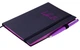 Записна книга блокнот Buromax LIBRETA A5 96 л без розмітки позов.шкіра чорний (BM.295017-01) - зображення 2