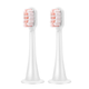 Насадки (2 шт) для электрощетки Xiaomi Mijia Sonic Electric Toothbrush T500 сяоми миджа T700 T300 Белый с розовым - изображение 3