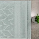 Полотенце махровое GM Textile 50x90см Премиум качества Листья 550г/м2 (Светла-мята) - изображение 4