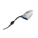 Адаптер переходник Hoco UA10 MicroUSB to USB 3.0 (F) серебристый - изображение 2
