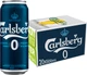 Упаковка безалкогольного пива Carlsberg светлое фильтрованное 0.5% 0.5 л х 24 шт (4820250941979_4820250941962) - изображение 1