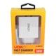 Сетевое зарядное устройство VOIN 36W, 2USB QC3.0 (3.6V-6.5V*3A, 6.5V-9V*2A, 9V-12V*1.5A) (LC-36523 W) - изображение 2