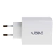 Сетевое зарядное устройство VOIN 36W, 2USB QC3.0 (3.6V-6.5V*3A, 6.5V-9V*2A, 9V-12V*1.5A) (LC-36523 W) - изображение 3