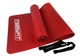 Коврик для фитнеса и йоги EasyFit NBR 180x60x1 см Красный - изображение 1