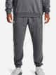 Спортивні штани на флісі чоловічі Under Armour UA Icon Fleece Jogger 1373882-012 S Сірі (196039157232) - зображення 1