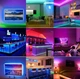 Комплект светодиодная RGB Led лента 5 м 5050 с блоком и пультом управления - изображение 2
