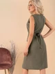Плаття жіноче Merribel Eqalisa S Хакі (5907621611521) - зображення 2