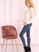 Джемпер жіночий Merribel Mozlini One Size Кремовий (5907621608279) - зображення 6