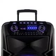 Портативна колонка XPRO SK-015 валіза 250Вт, USB, SD, FM радіо, Bluetooth, 2 мікрофони, ДК (41185-SK-015) - зображення 4
