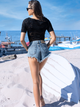Top damski Merribel Ozeana L-XL Czarny (5907621622114) - obraz 2