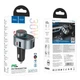FM модулятор с быстрой зарядкой HOCO Alegria car BT FM transmitter (2USB/Type-C, PD/QC, 45W/3A). Black - изображение 9