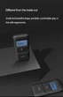 Алкотестер Lydsto Digital Breath Alcohol Tester (HD-JJCSY02) Black - изображение 7