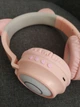 Бездротові навушники "Котячі вушка" Epik ZW-028 з підсвіткою Bluetooth Пудровий - изображение 3