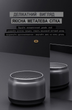 Портативна бездротова Bluetooth колонка Honestel F1 TWS Bt 5.0 1200мАh 3W з ремінцем Black - зображення 3
