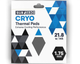 Термопрокладка SubZero CRYO 100x100x1.75 мм SubZero Thermal Pad 21.8 W/mK сіра - изображение 1