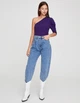 Блуза PULL & BEAR Ж1094768 (5553/331/611) колір фіолетовий M - изображение 2