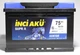 Автомобильный аккумулятор Inci Aku SuprA 75Ah/700A R+ (278 х 175 х 190) - изображение 1