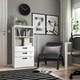 Стелаж з 3 ящиками ІКЕА SMASTAD / PLATSA 60х42х123 см білий (s09420515) - изображение 4