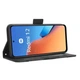 Чехол-книжка с кармашками Deexe Wallet Stand для Xiaomi Redmi 12 (4G/5G) / Poco M6 Pro 5G - Black - изображение 3