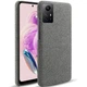Защитный чехол KSQ Cloth Style для Xiaomi Redmi Note 12S - Grey - изображение 1
