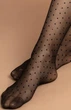 Колготки в горошек Fiore Dezire 30 Den 4 Черный (Арт 0026) - изображение 5