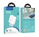 СЗУ Hoco C104A Stage single port PD20W charger (EU) White - изображение 2