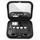 Набор адаптеров Hoco U114 Treasure box storage charging data cable set Black - изображение 1
