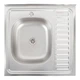Мойка Кухонная Platinum 6060 L 0,5/160 Мм Satin - изображение 1