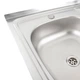 Мойка Кухонная Platinum 6060 L 0,5/160 Мм Satin - изображение 4