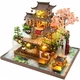 DIY House румбокс сборный миниатюрный дом Hongda craft «Сакура» (PC2203) - изображение 2