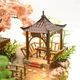 DIY House румбокс сборный миниатюрный дом Hongda craft «Сакура» (PC2203) - изображение 3