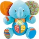 Мягкая игрушка WinFun Слоник 0689-NL 17см, шуршалка, музыка, звук, свет, Голубой - изображение 2