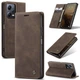 Чехол книжка с магнитом Xiaomi Redmi Note 12 5G CaseMe Dark Brown (33353-05) - изображение 1
