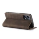 Чехол книжка с магнитом Xiaomi Redmi Note 12 5G CaseMe Dark Brown (33353-05) - изображение 5