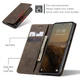 Чехол книжка с магнитом Xiaomi Redmi Note 12 5G CaseMe Dark Brown (33353-05) - изображение 6